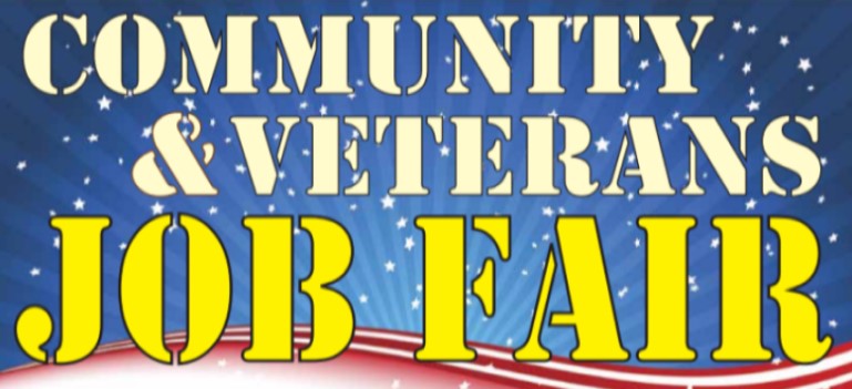 Community & Veterans Job Fair Flyer