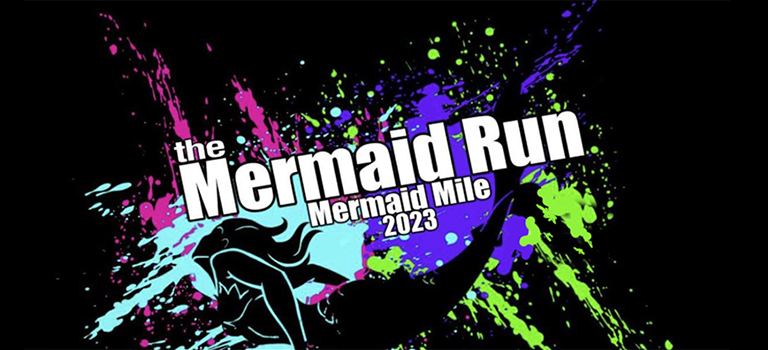 Mermaid Run Mermaid Mile Graphic